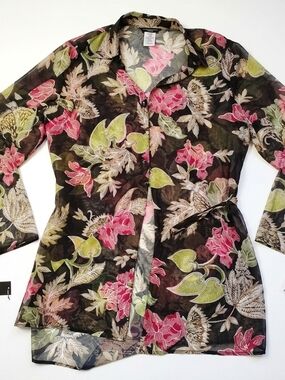 Carmen Marc Valvo Swimwear Multi-Way Cover-Up Vest/Dress/Wrap – NWT Size L